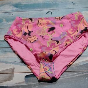 Floral Pink Women's Swim Bottom